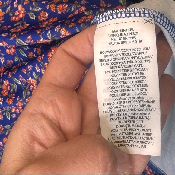 RLX Ralph Lauren Printed Lightweight Airflow Jersey Floral Mens Golf Polo XL - Picture 7 of 11